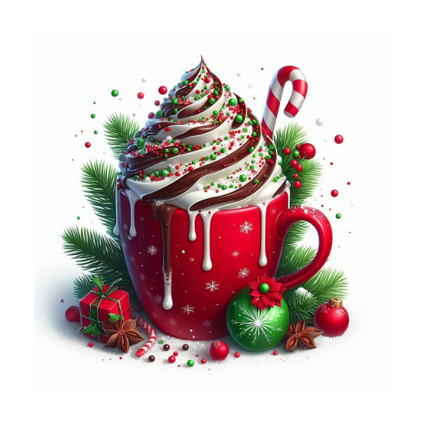 Holiday sticker set of 10