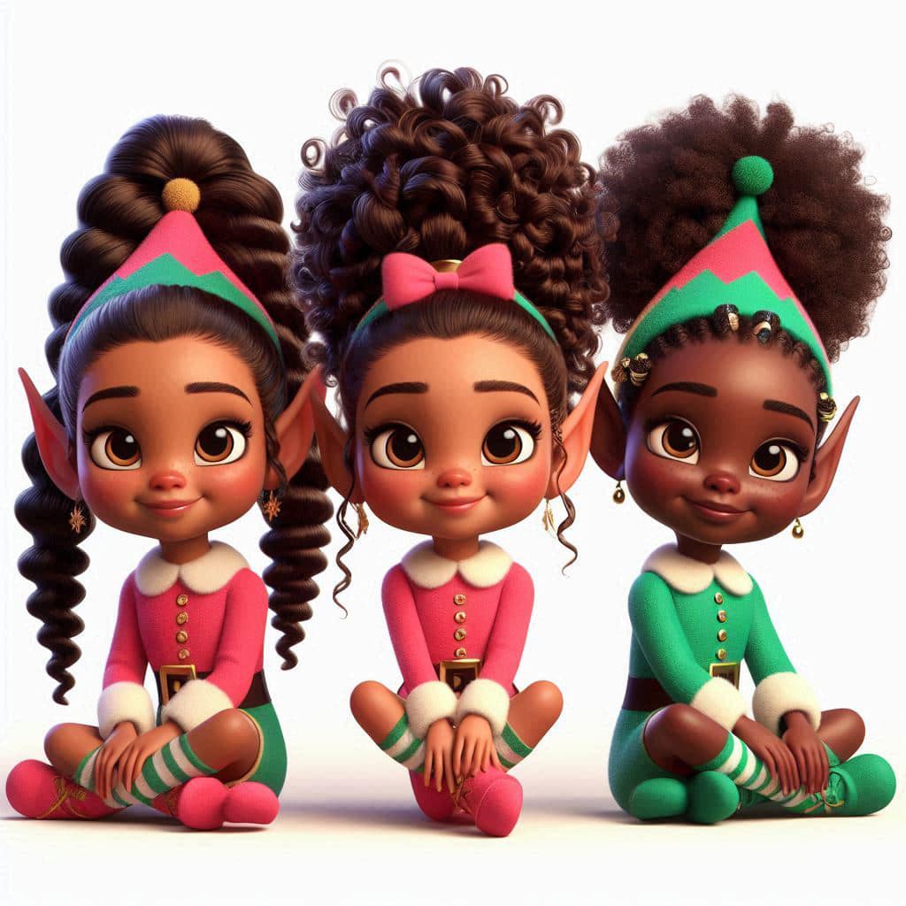 Holiday sticker set of 10