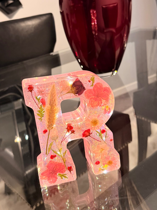 6" Resin Letter